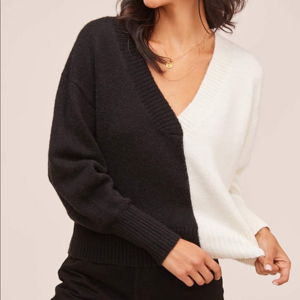 ASTR the Label Tandem Colorblock Sweater - Small